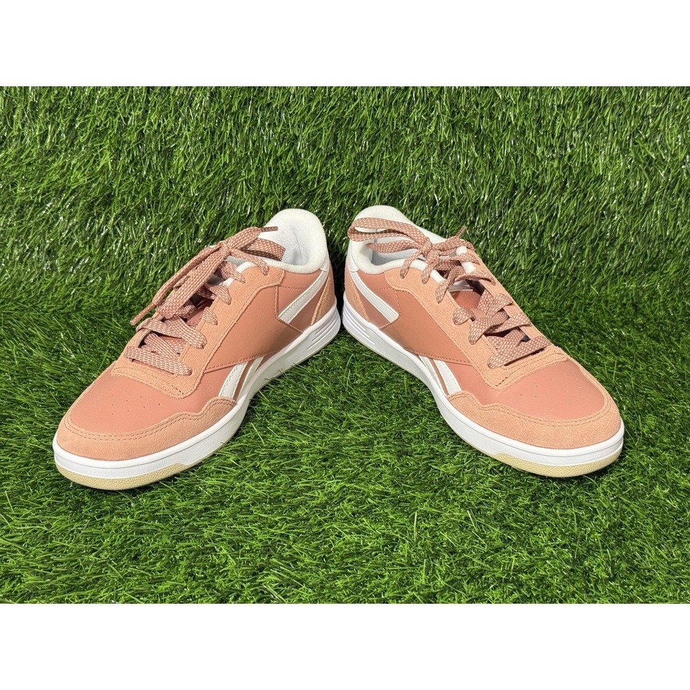 Reebok Court Advance Pink Clay White Women's 7.5 Casual Comfort Sneakers New - Picture 4 of 7